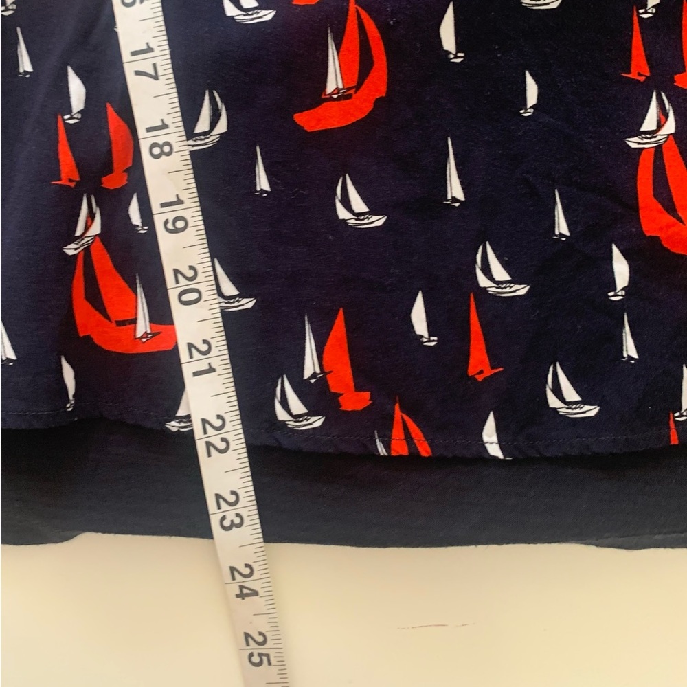 Anthropologie Porridge‎ Petani Pocket Sailboat Nautical Tee Size Small - Picture 10 of 12